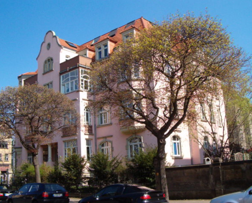 Ein Haus in Dresden