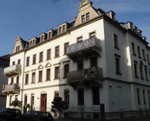 Ein Haus in Dresden